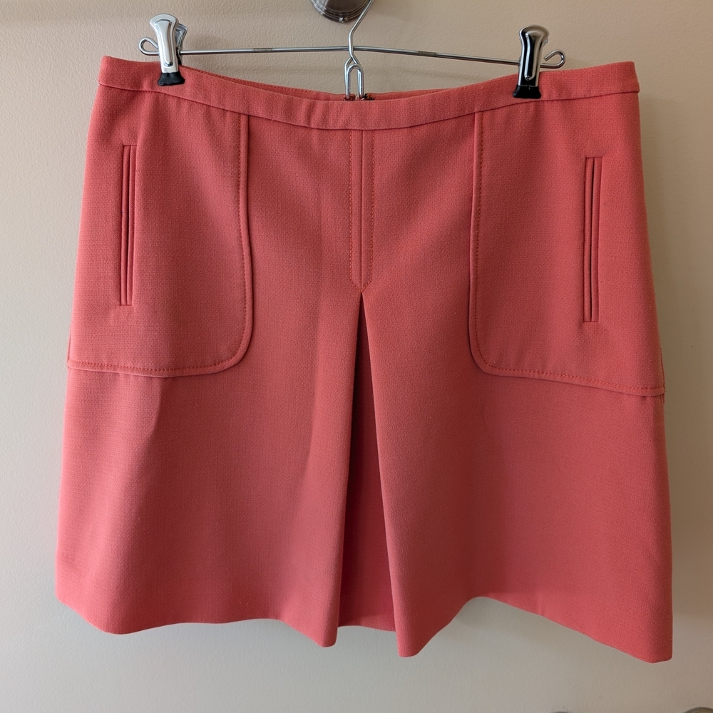 Anthropologie Maeve Knee-length Coral Skirt